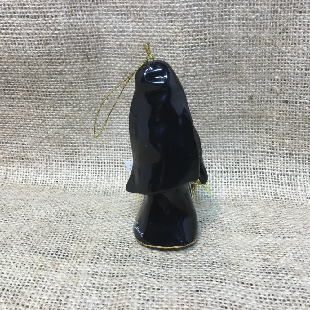 Vintage Nun Ornament Sister Maria Green Thumb, Signed, w/Orig. Tags, Hand Painte - Picture 4 of 6